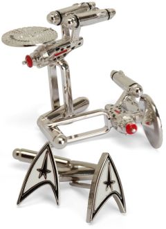 スタートレック・カフスボタン (カフリンクス)
